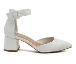 Women's London Rag Low Heel Pumps