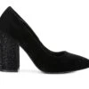 Women's Rag & Co Cyber Girl Block Heel Pumps