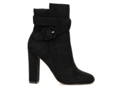 Women's New York And Company Luella Heeled Booties
