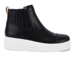 Women's Yellow Box Elyse Wedge Booties