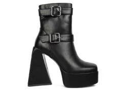 Women's London Rag Hot Cocoa Platform Heeled Booties -Shoe Carnival Sales 1 1863