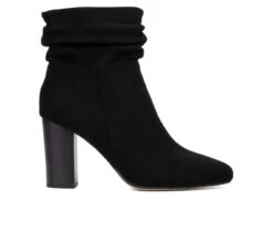 Women's New York And Company Sandy Heeled Booties
