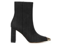 Women's New York And Company Kyla Heeled Booties