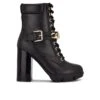 Women's Nine West Vilage Lace Up Heeled Booties -Shoe Carnival Sales 1 2016
