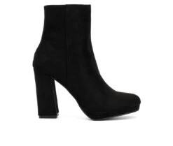 Women's New York And Company Fran Heeled Booties