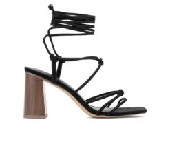 Women's New York And Company Bailey Heel Dress Sandals