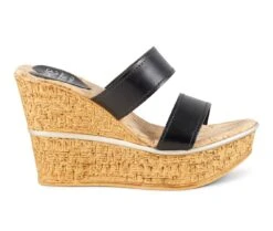 Women's Love And Liberty Brooklyn Platform Wedge Sandals -Shoe Carnival Sales 1 393