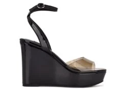 Women's Nine West Klear Wedge Sandals -Shoe Carnival Sales 1 417