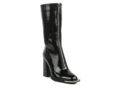 Women's London Rag Year Round Mid Calf Heel Boots -Shoe Carnival Sales 2 1000