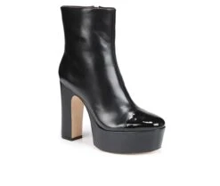Women's Franco Sarto Valeria Platform Heeled Booties -Shoe Carnival Sales 2 1009