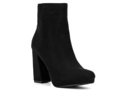 Women's New York And Company Fran Heeled Booties 10 Women's New York And Company Fran Heeled Booties -Shoe Carnival Sales 2 1030