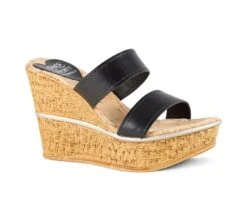 Women's Love And Liberty Brooklyn Platform Wedge Sandals -Shoe Carnival Sales 2 196