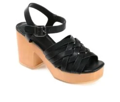 Women's Journee Collection Addisyn Platform Block Heel Sandals -Shoe Carnival Sales 2 25