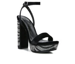 Women's Rag & Co Zircon Platform Dress Sandals -Shoe Carnival Sales 2 389