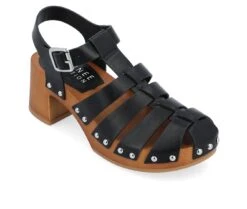 Women's Journee Collection Kayda Block Heels -Shoe Carnival Sales 2 63