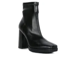 Women's London Rag Tintin Block Heel Booties -Shoe Carnival Sales 2 857