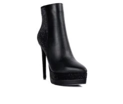 Women's London Rag Encanto Heeled Booties -Shoe Carnival Sales 2 869