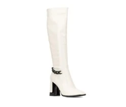 Women's Torgeis Lauren Knee High Heeled Boots -Shoe Carnival Sales 2 887