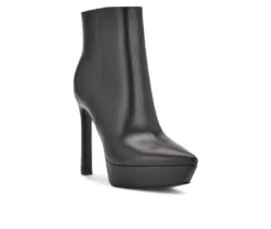Women's Nine West Loraa Heeled Platform Booties -Shoe Carnival Sales 2 962