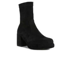 Women's Rag & Co Two Cubes Heeled Booties -Shoe Carnival Sales 2 963