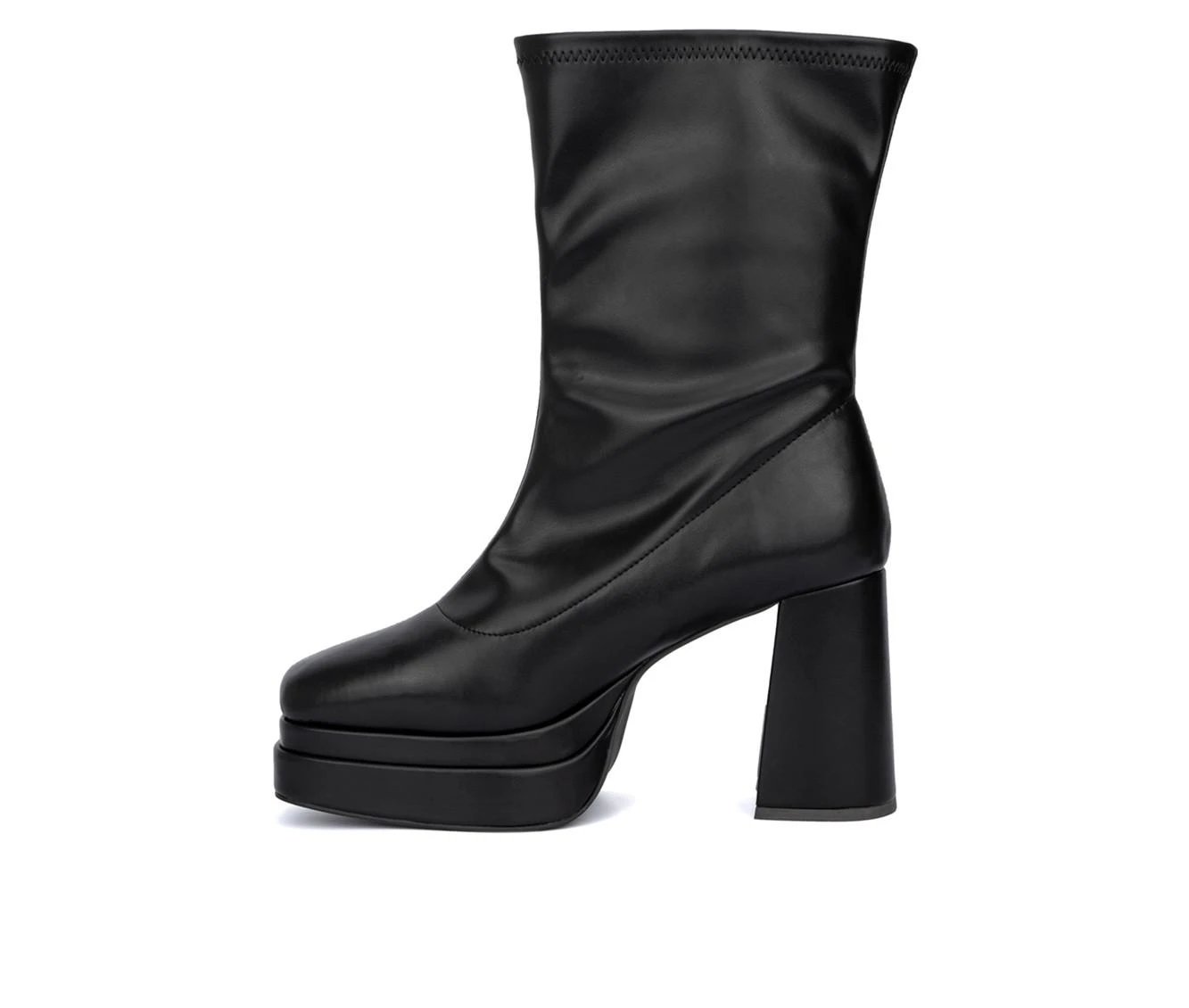 Women's Fashion To Figure Keira Mid Calf Platform Booties 6 Women's Fashion To Figure Keira Mid Calf Platform Booties - Image 4
