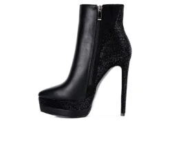 Women's London Rag Encanto Heeled Booties -Shoe Carnival Sales 3 869