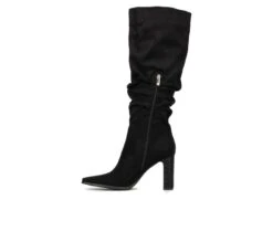 Women's New York And Company Damaris Knee High Heeled Boots -Shoe Carnival Sales 3 901