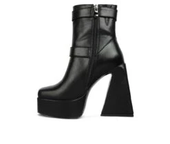 Women's London Rag Hot Cocoa Platform Heeled Booties -Shoe Carnival Sales 3 931