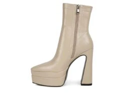 Women's London Rag Dextra Platform Heeled Booties -Shoe Carnival Sales 3 996