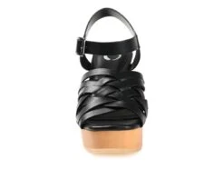 Women's Journee Collection Addisyn Platform Block Heel Sandals -Shoe Carnival Sales 4 25